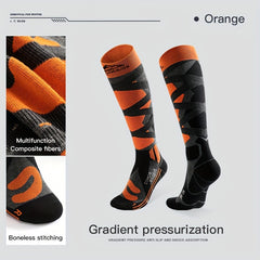 Winter Warm Ski Socks Thermal Socks For Men Thicken Heated Crew Socks