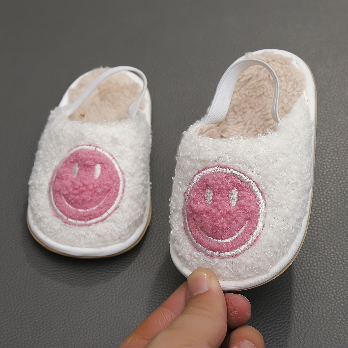 Baby Girl's Cartoon Booties with Non Slip Sole