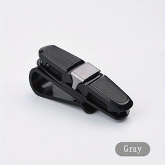 Carbon Fiber Car Glasses Clip Storage Clip