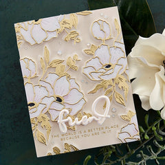 Metal Cutting Dies Flower Stencils Leaves Fall DIY Craft Decoration