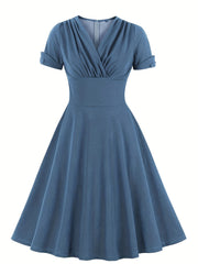 Women's A-line Retro Dress