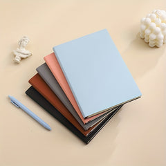 A5 PU Leather Notebook Student Stationery Study Draft Work Plan Book