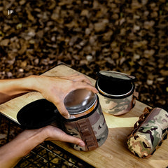 Camo Gas Tank Storage Bag for Outdoor Heat Preservation and Anti Fall Set