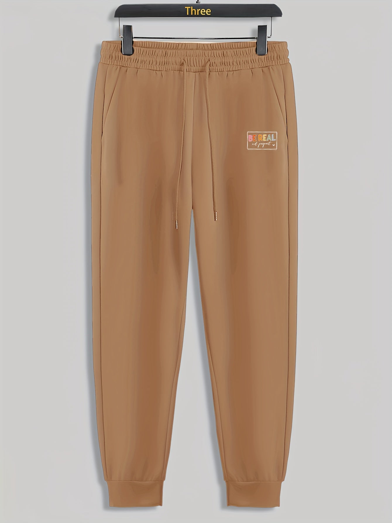Real Print Men's Sweatpants Drawstring Casual Trousers