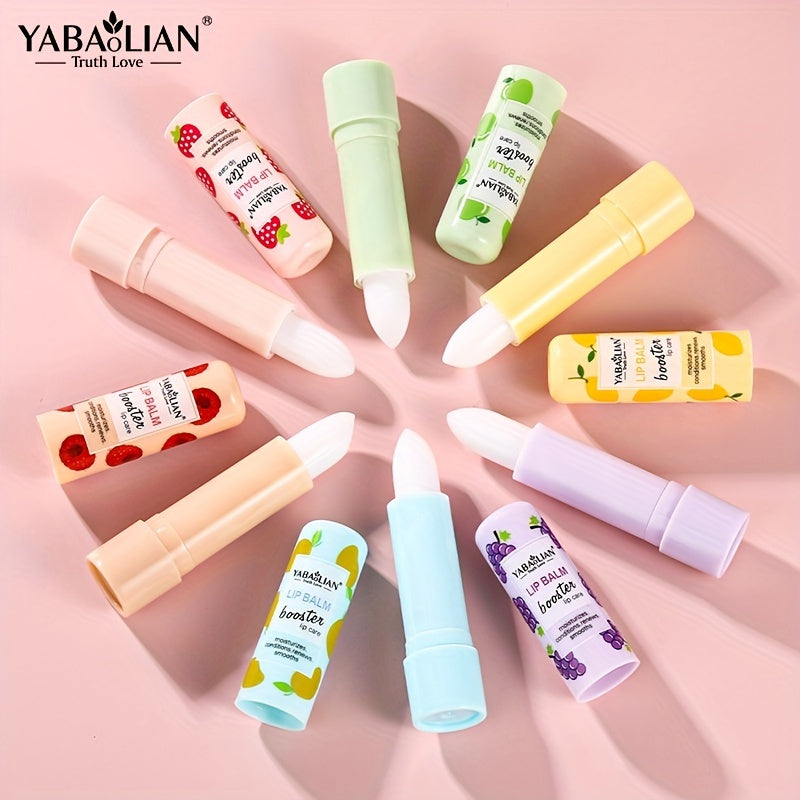 Fruit Flavored Moisturizing Lip Balm Hydrating & Soothing Long Lasting Effect