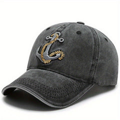 Soft Cotton Men's Denim Baseball Cap 3D Embroidery Outdoor Sports Cap