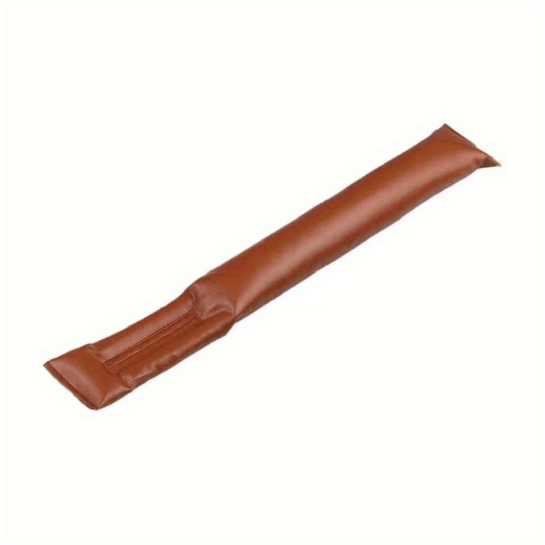 Car Seat Gap Filler Soft Leather Padding Plug Spacer Car Accessories