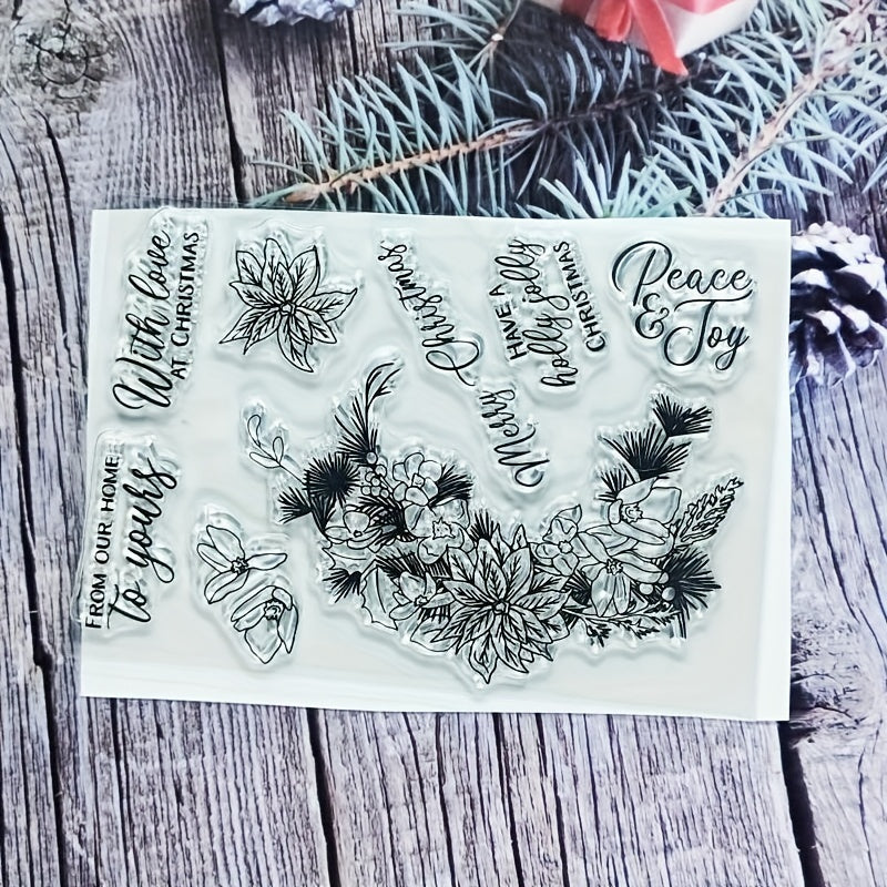 Flower Name Theme Seal for DIY Handbook