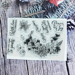 Flower Name Theme Seal for DIY Handbook