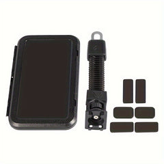 360 Adjustable Motorcycle Phone Holder Waterproof with TPU Touch Screen