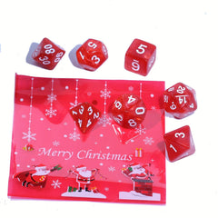 7pcs Polyhedral Dice For Role Playing Games With Gift Bag