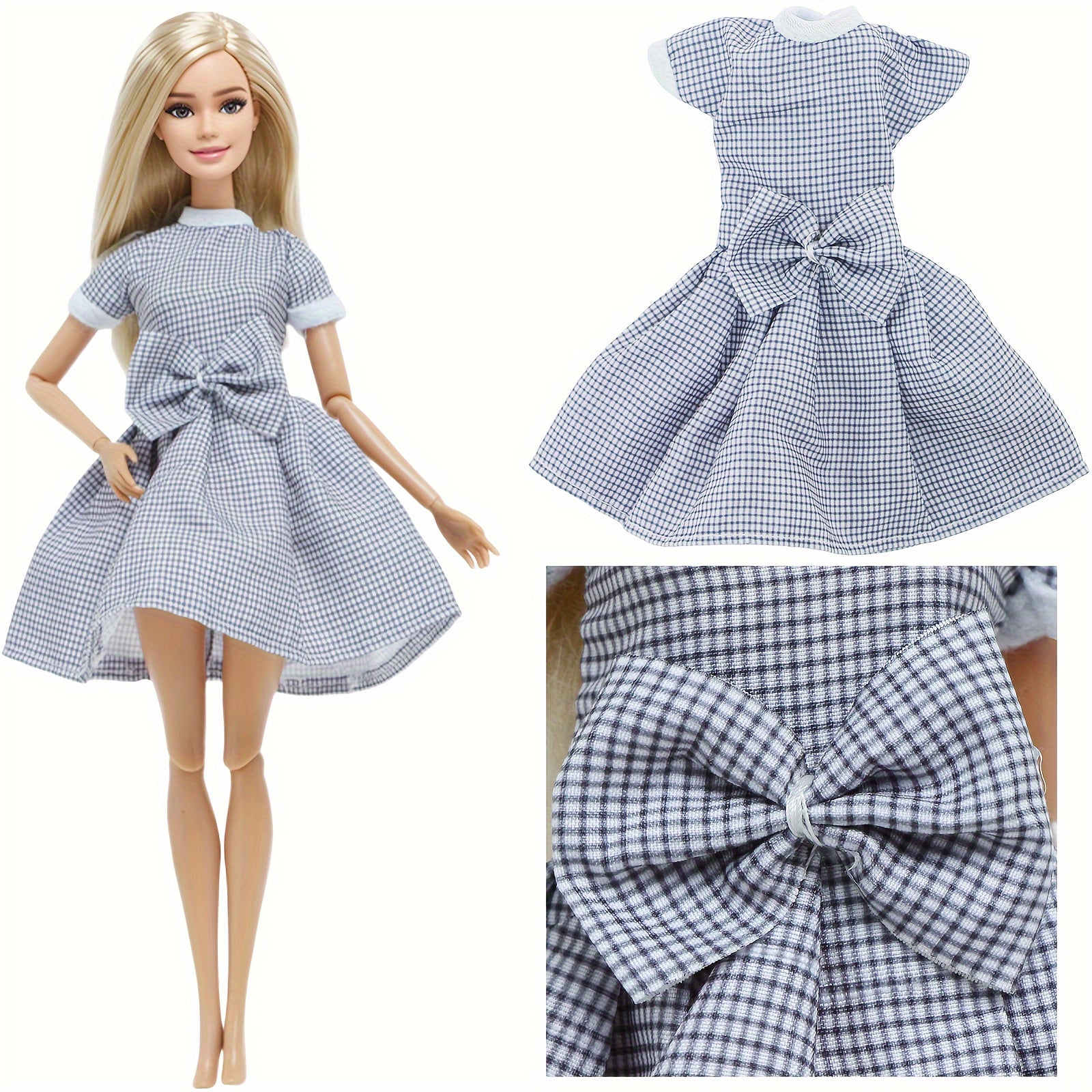 5pcs Stylish Doll Clothes Set for 11.5 Inch Dolls Everyday Outfit