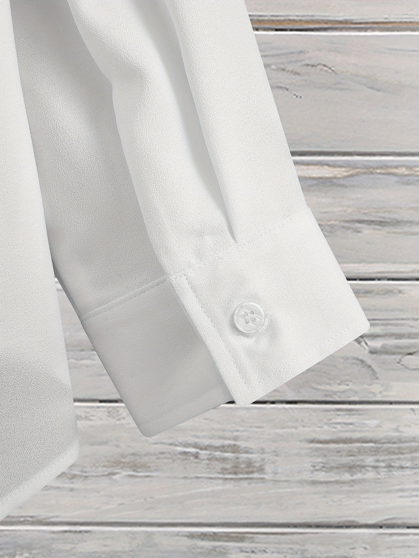 Men's Stand Collar Long Sleeve Shirt for Autumn