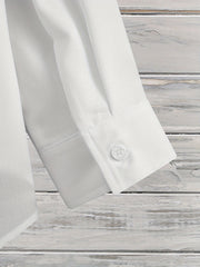 Men's Stand Collar Long Sleeve Shirt for Autumn
