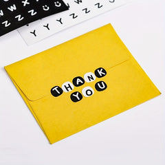 Cartoon & English Letter Stickers for Labeling