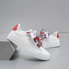 Women's Anti Slip Skate Shoes Round Toe Sneakers