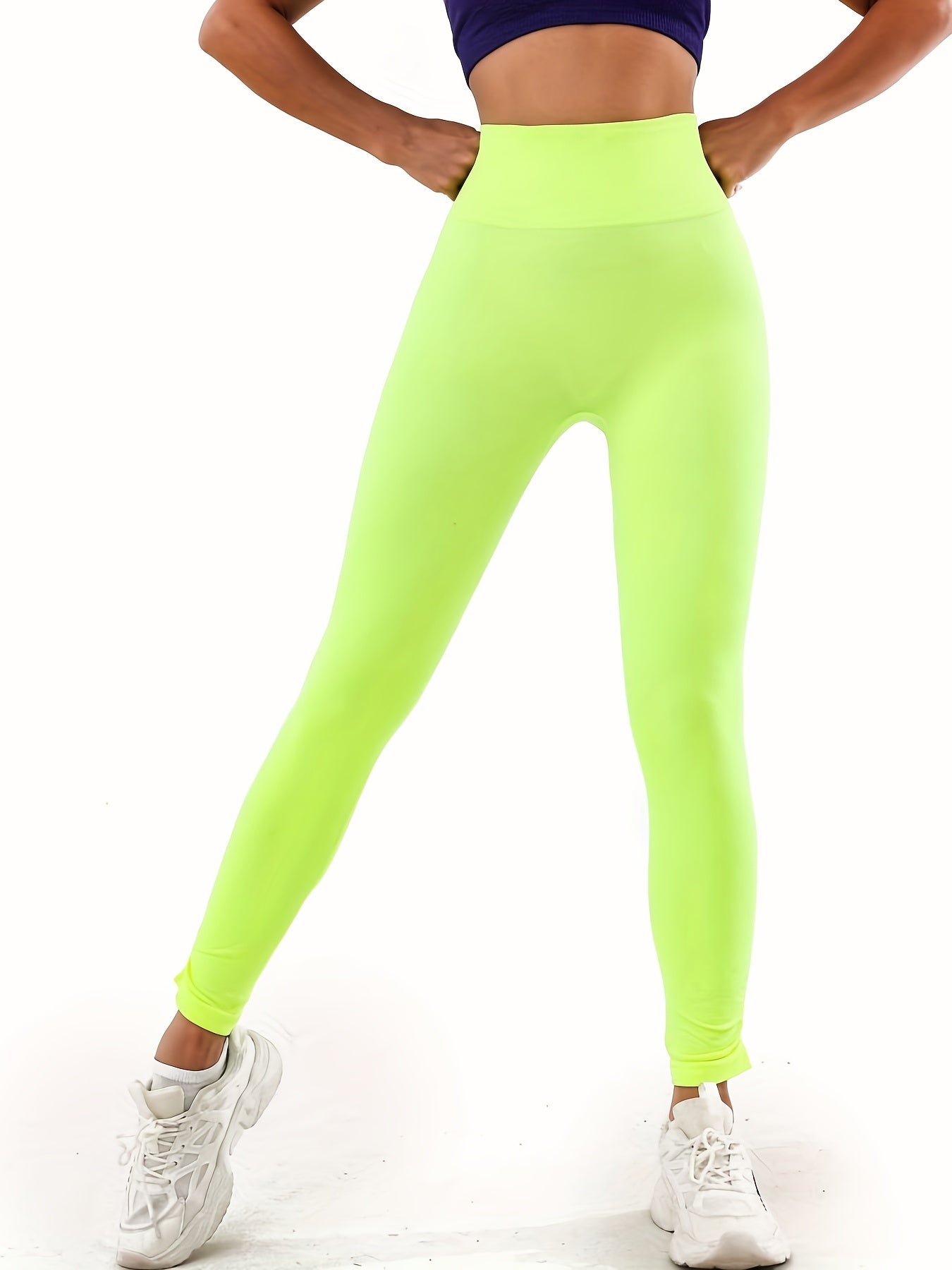 High Stretchy Seamless Sports Leggings Soft Sports Tight Pants