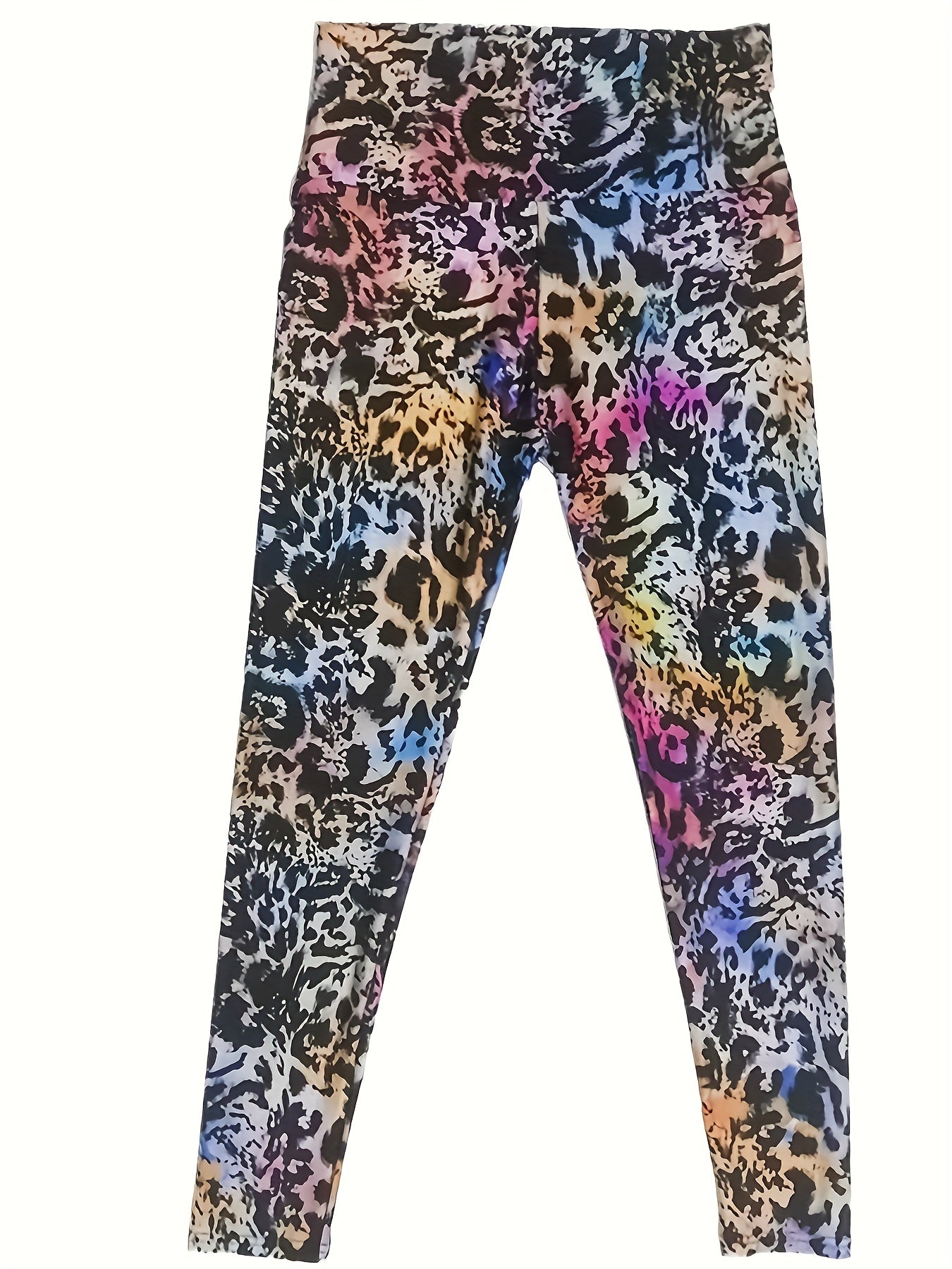 Leopard Print High Waist Yoga Leggings Women's Activewear