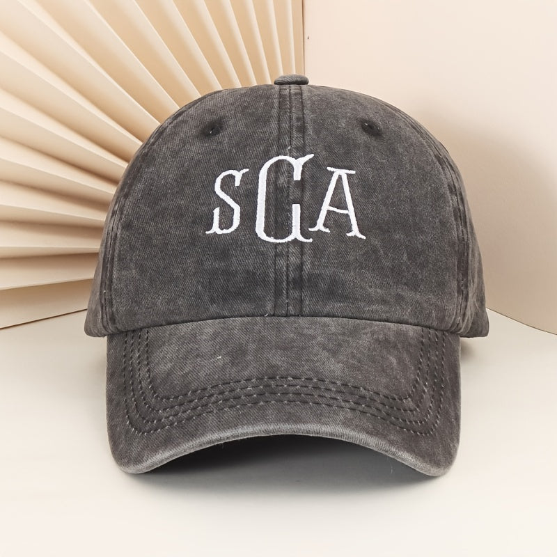 SGA Embroidery Baseball Cap Sun Visor Hat