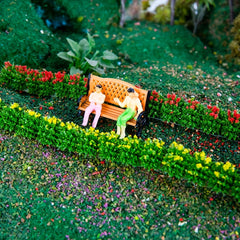 2pcs Sponge Shrub for Military Model Scene Making