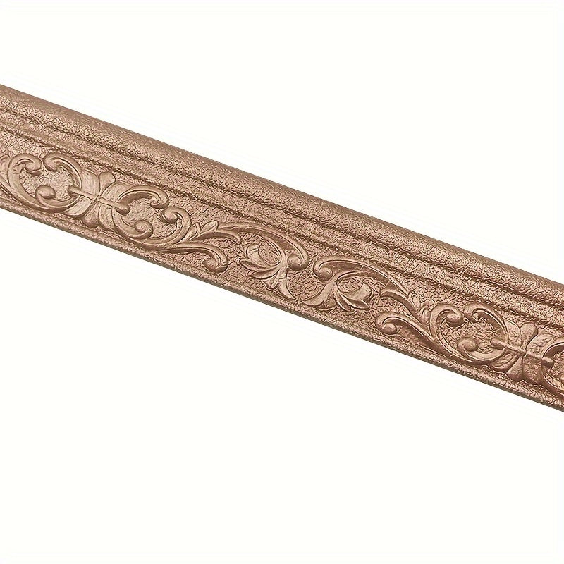 3D Foam Baseboard Waterstop Anti-collision Corner Decor