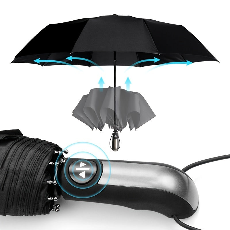 High Carbon Stormproof Folding Umbrella
