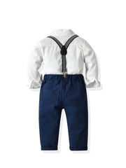Boys Formal Wear Gentleman Outfit First Birthday Wedding