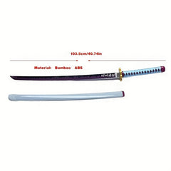 Wooden Samurai Sword for Animations and Roleplaying Props
