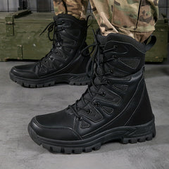 Boy's Waterproof High Top Tactical Work Boots