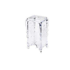 Butterfly Pattern Makeup Pads Holder Dispenser Box Organizer