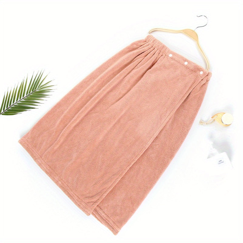 Women's Quick Drying Shower Wrap Towel Bath Skirt for Spa Sauna Pool Gym