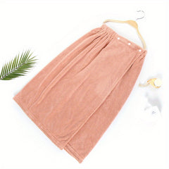 Women's Quick Drying Shower Wrap Towel Bath Skirt for Spa Sauna Pool Gym