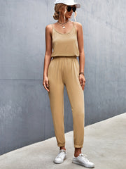 Boho Sleeveless Jumpsuit for Spring & Summer Women's Clothing
