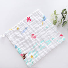 5pcs Baby Cartoon Print Bibs Set