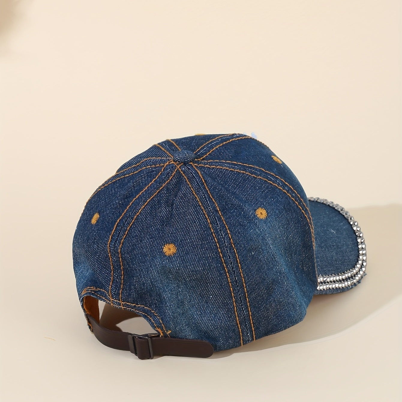 BlueWashed Sun Hat Faux Pearl Deer Bunny Butterfly Baseball Cap