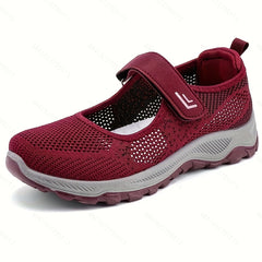 Women's Casual Knitted Shoes Breathable Non Slip Outdoor Sports Shoes