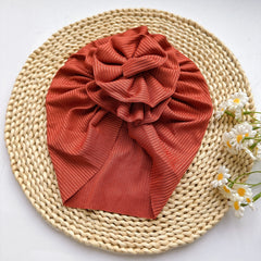Baby Spring Summer Thin Headband Soft Big Flower Baby Hat For Newborns