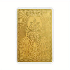 Wealth God Temple Safe Rune Card for Protection
