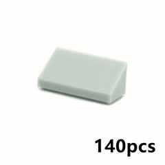 140pcs 1x2 Slanted Brick Building Block Accessories
