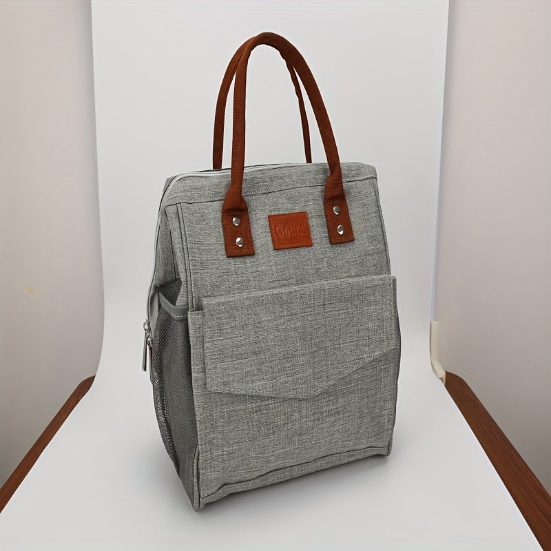 Portable Insulated Lunch Bag for Camping Picnic