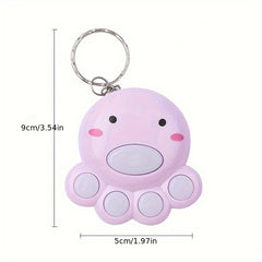 Octopus Cat Paw Memory Game Machine Keychain - Gift