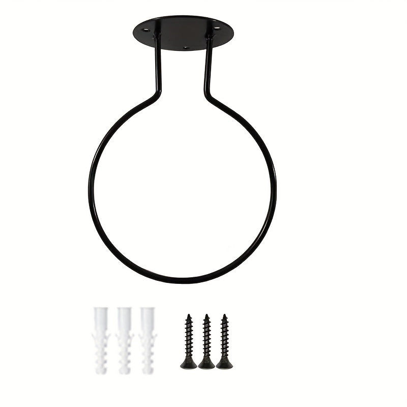 Wall Mounted Basketball Soccer Storage Rack Ball Holder