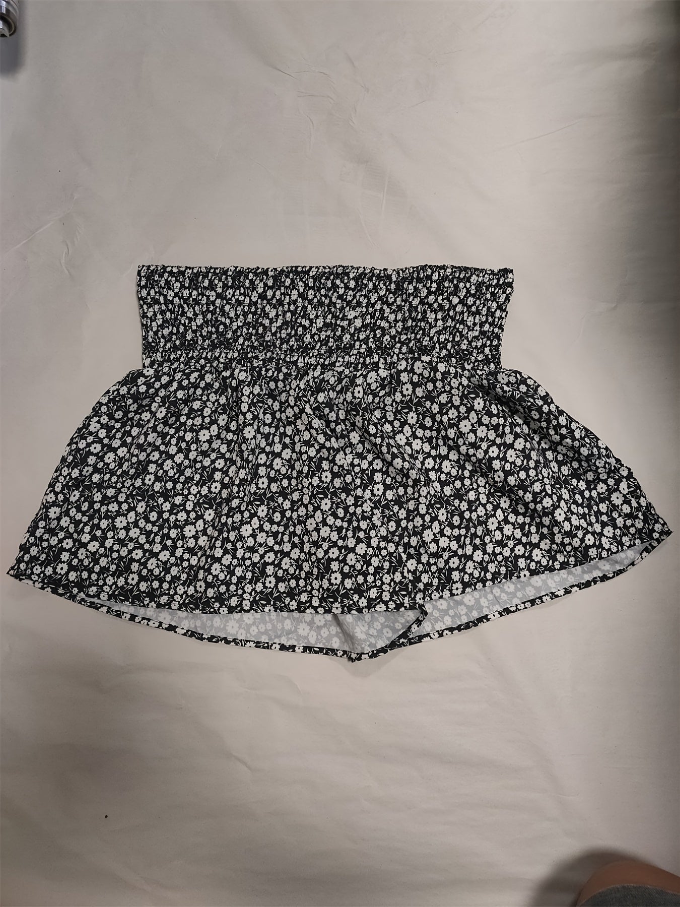 Floral Print High Waist Shorts for Women