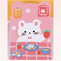 6pcs Mini Memo Notepads 16 Sheets School Supplies Stationery Reward