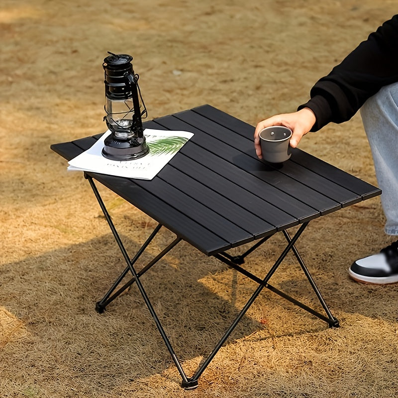 Portable Folding BBQ Table Aluminum Alloy Camping Outdoor Cooking