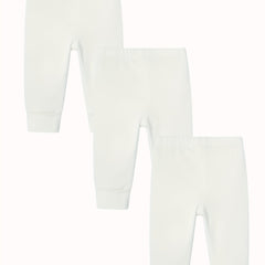 3pcs Toddler Baby Comfy Stretchy Cropped Pants
