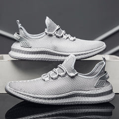Men's Breathable Running Shoes Lightweight Outdoor Sneakers
