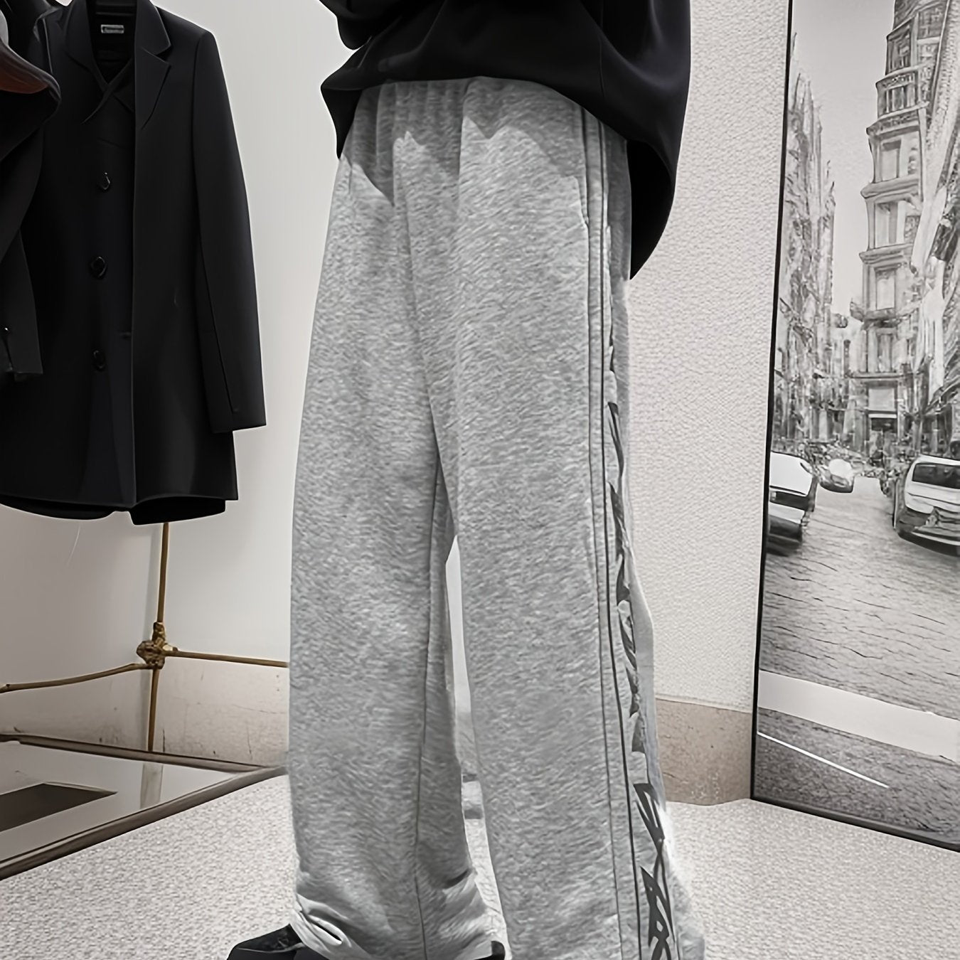 Men's Casual Straight Sweatpants
