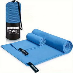 2pcs Microfiber Yoga Towel Non-Slip Fitness Towel