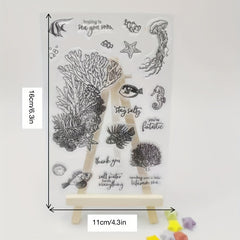 DIY Stamp Silicone Transparent Birthday Gift